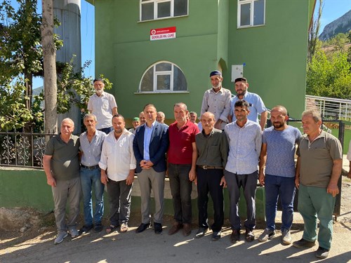 Kaymakamımız Murat Güven İlçemiz Demirler Mahallesini Ziyaret Etti